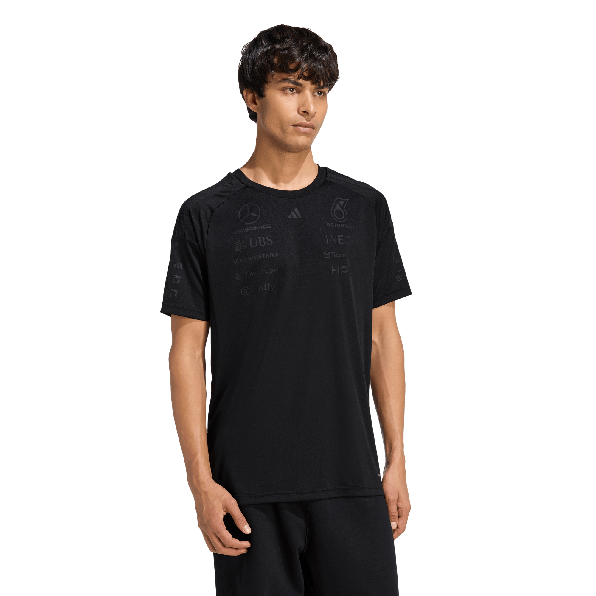 Mercedes AMG Petronas adidas Team Night Performance T-Shirt