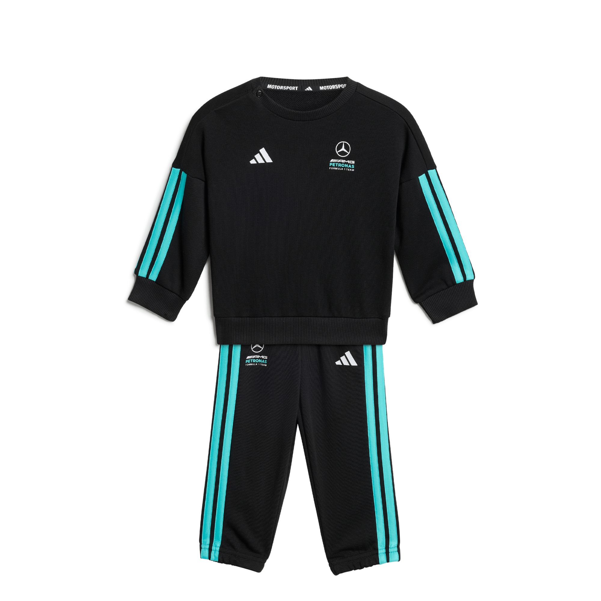 Mercedes AMG Petronas adidas F1 Crew Jogger - Black - Infant