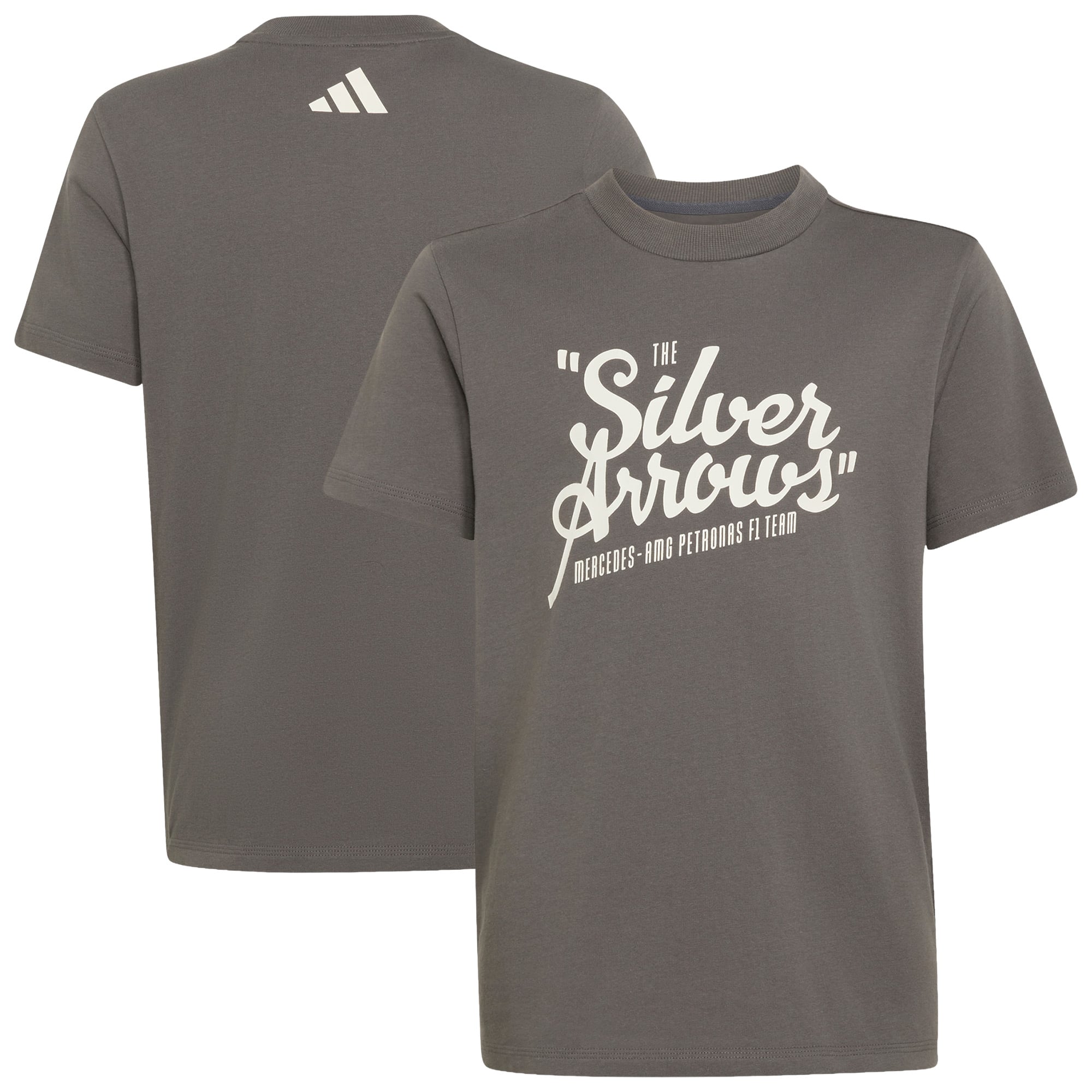 Mercedes AMG Petronas adidas F1 Silver Arrows T-Shirt - Kids