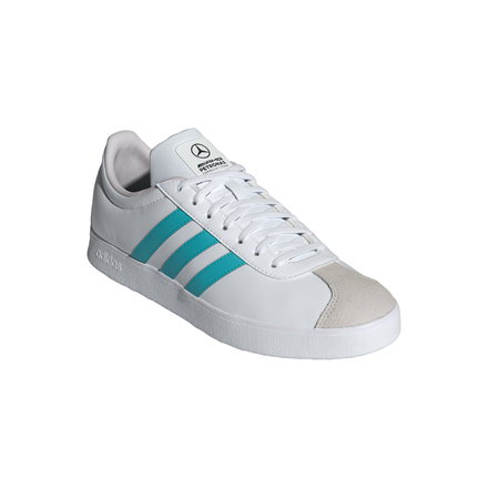 Mercedes AMG Petronas adidas VLCourt Base Trainer - White - Unisex