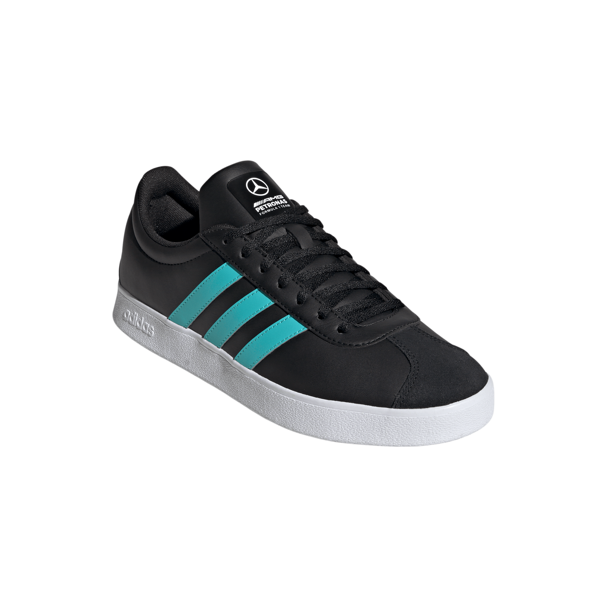 Camiseta de manga larga Mercedes AMG Petronas adidas Authentic Team Driver - Negra