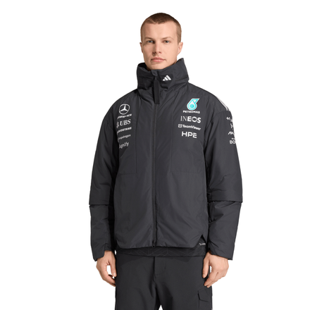 Mercedes AMG Petronas adidas F1 2026 Team Jacket - Black