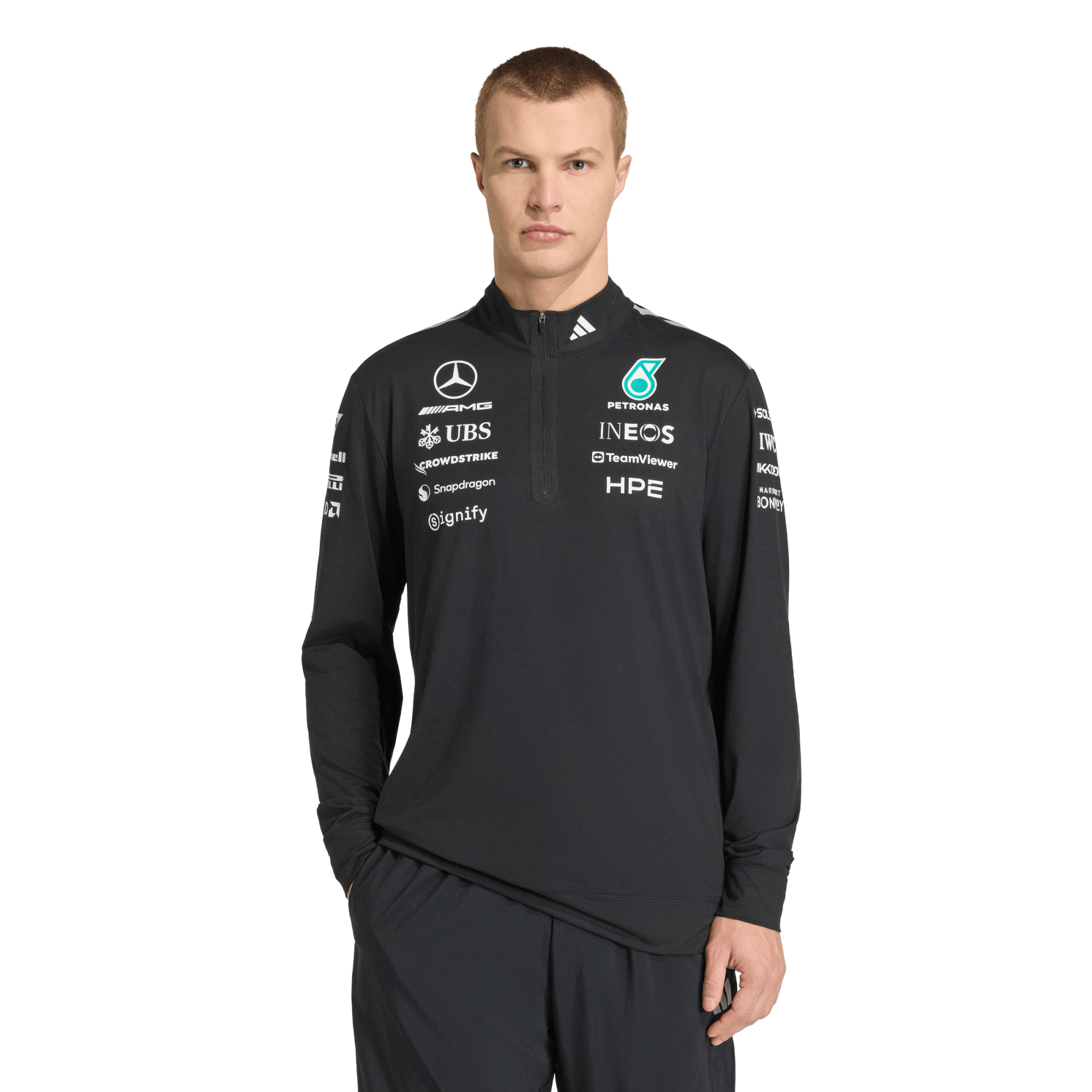 MERCEDES - AMG PETRONAS FORMULA 1 TEAM ENGINEERS QUARTER ZIP Sweatshirt