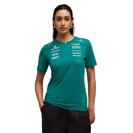 Aston Martin F1 Aramco Cognizant F1 T-shirt de l'équipe 2026 - Femme