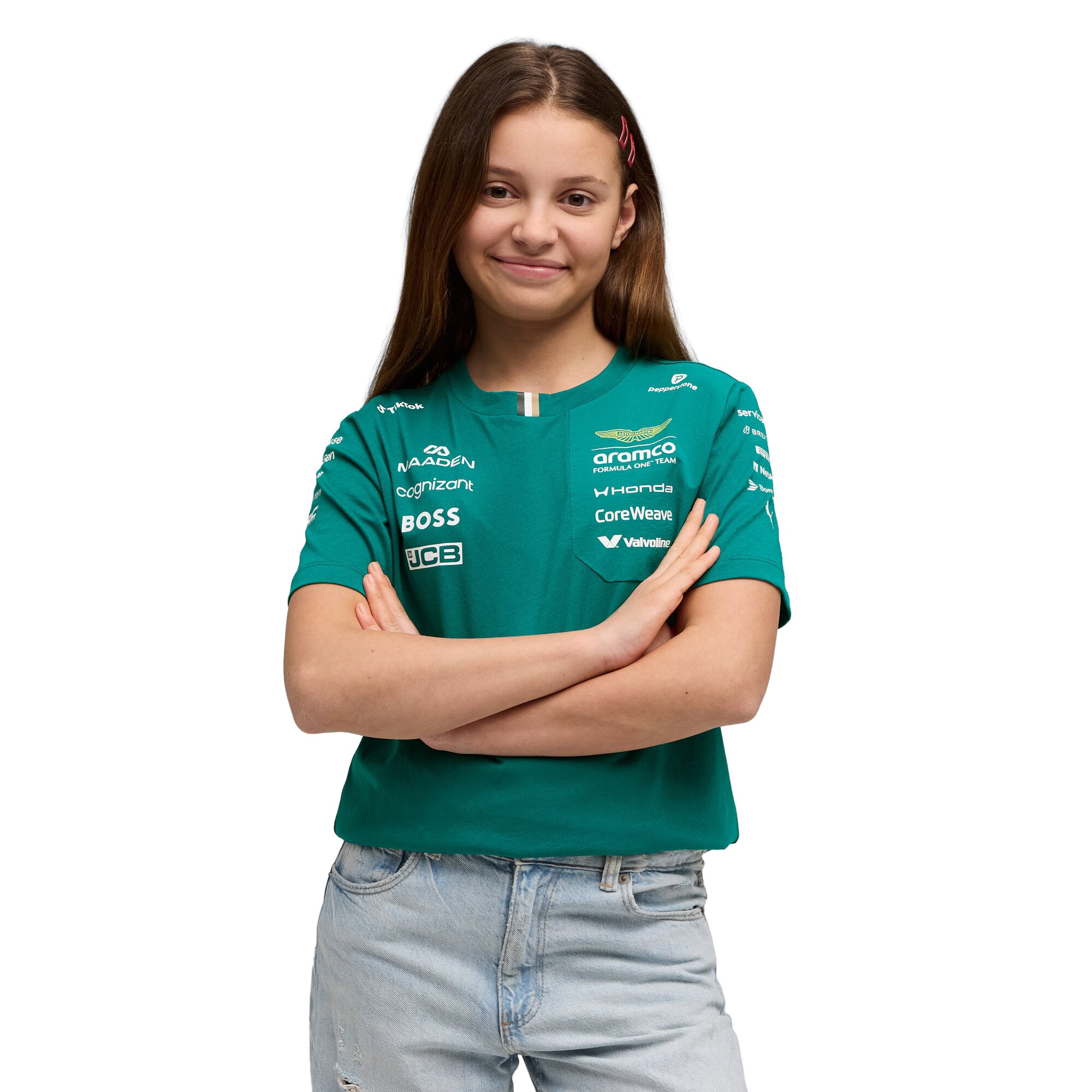 Aston Martin F1 Aramco Cognizant F1 2026 Team T-Shirt - Kids