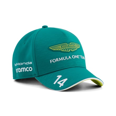 Aston Martin Aramco Cognizant F1 2026 Fernando Alonso Team Cap - Green - Kids