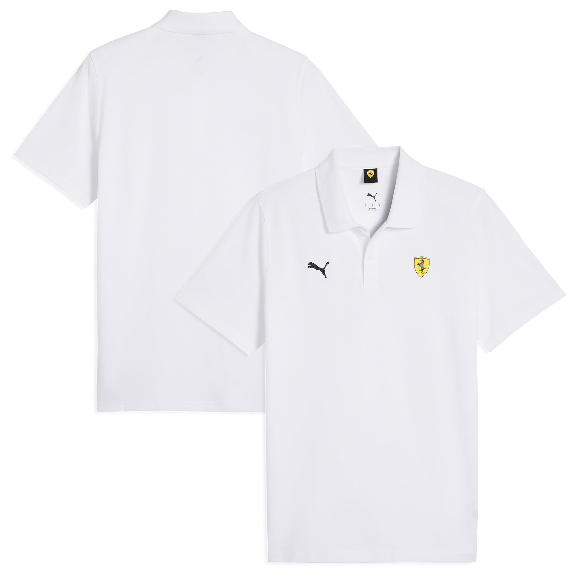 Scuderia Ferrari Scuderia Ferrari Puma Classic Polo - White