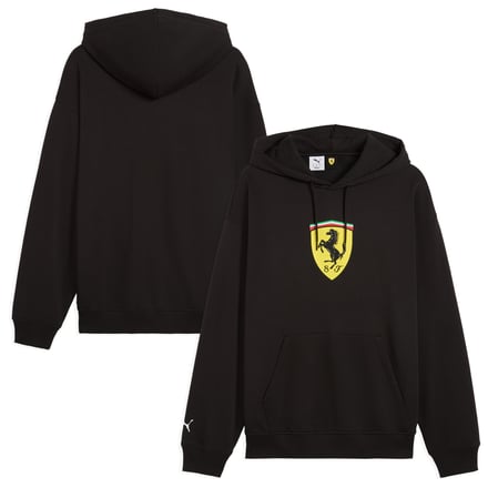 法拉利车队 法拉利车队 Puma 大盾形连帽衫 - 黑色