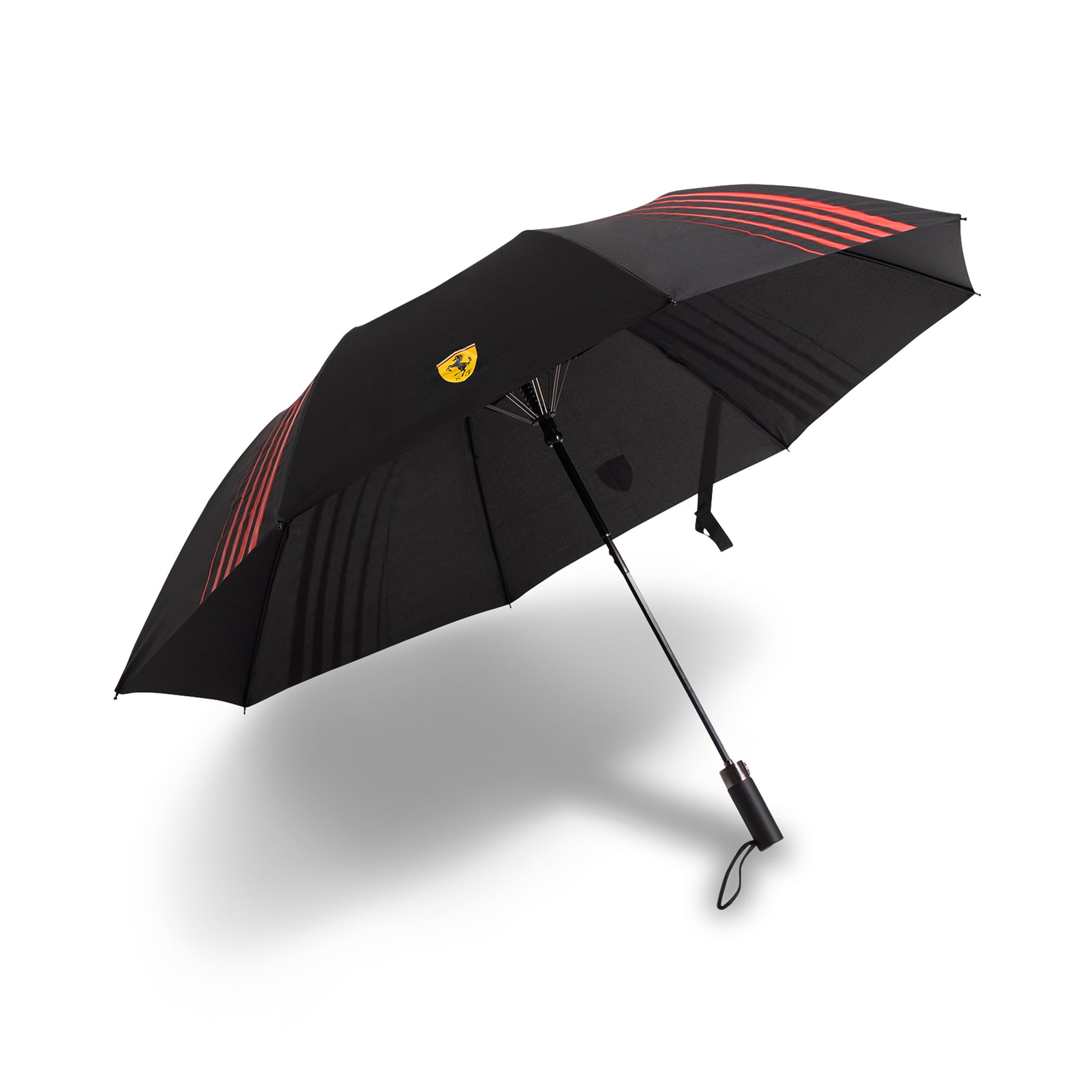 Scuderia Ferrari Compact Umbrella - Black