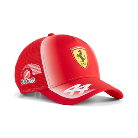 Scuderia Ferrari 2026 Team Lewis Hamilton Trucker Cap - Red - Kids