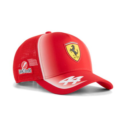 Scuderia Ferrari 2026 Team Lewis Hamilton Trucker Cap - Red
