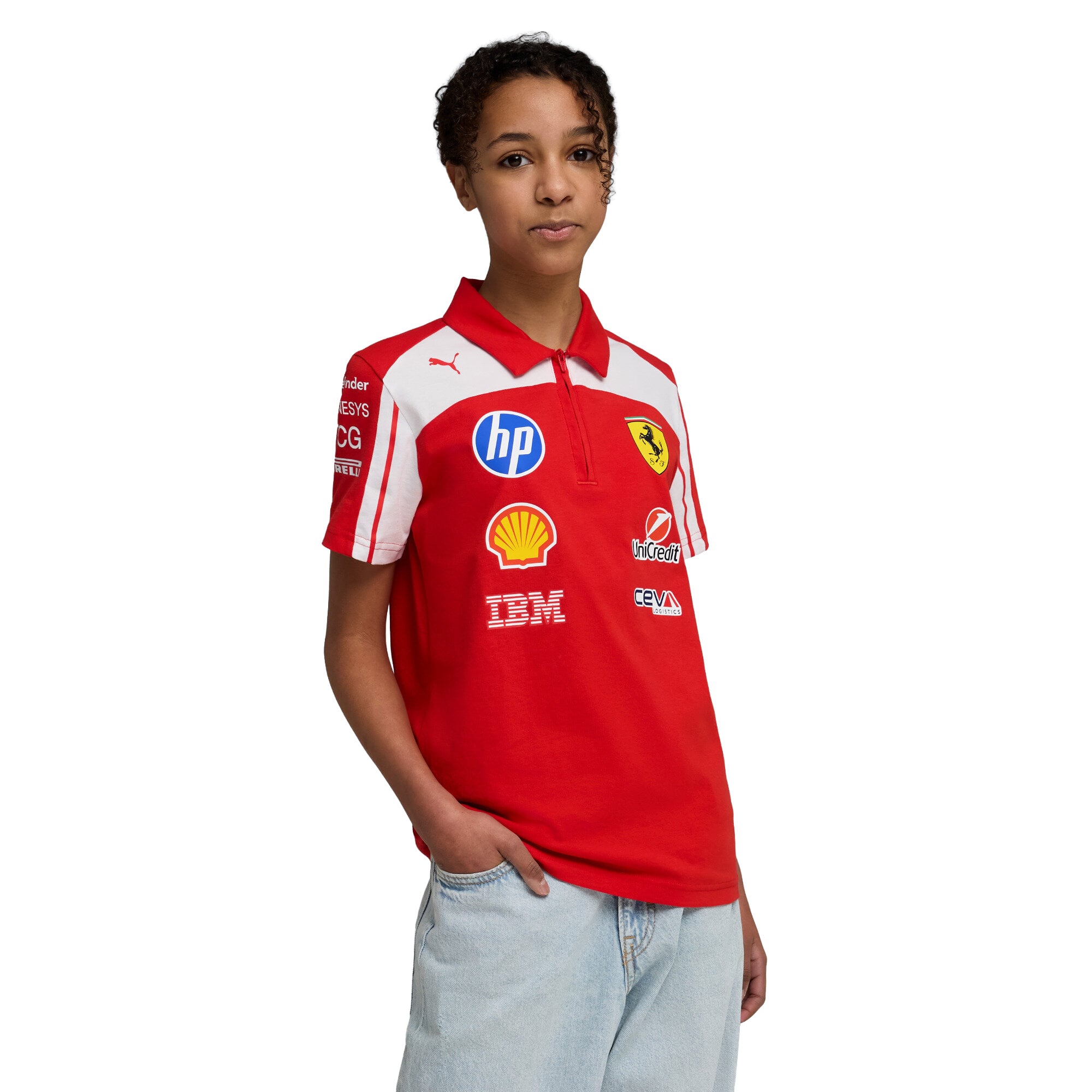 Scuderia Ferrari 2026 Team Polo - Kids