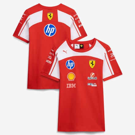 Scuderia Ferrari 2026 Team T-Shirt - Womens