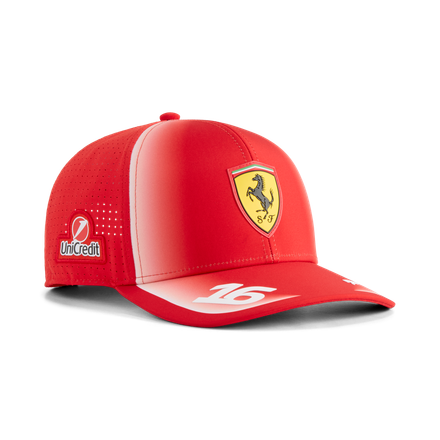 Scuderia Ferrari 2026 Team Charles Leclerc Cap - Red