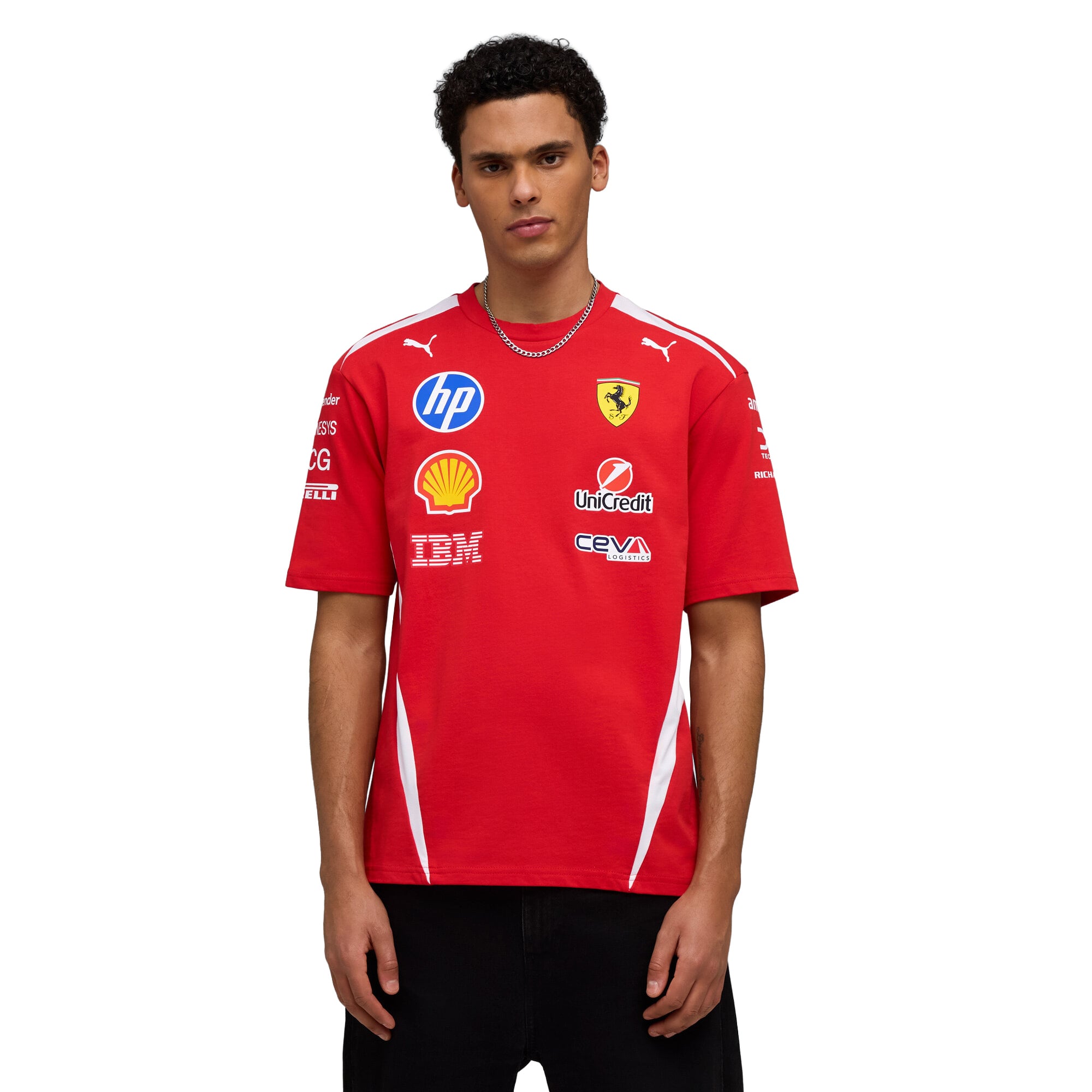 Scuderia Ferrari 2026 Drivers T-Shirt - Red