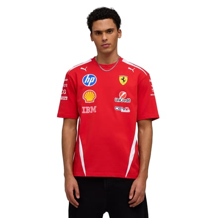 Scuderia Ferrari 2026 Drivers Relaxed T-Shirt - Red