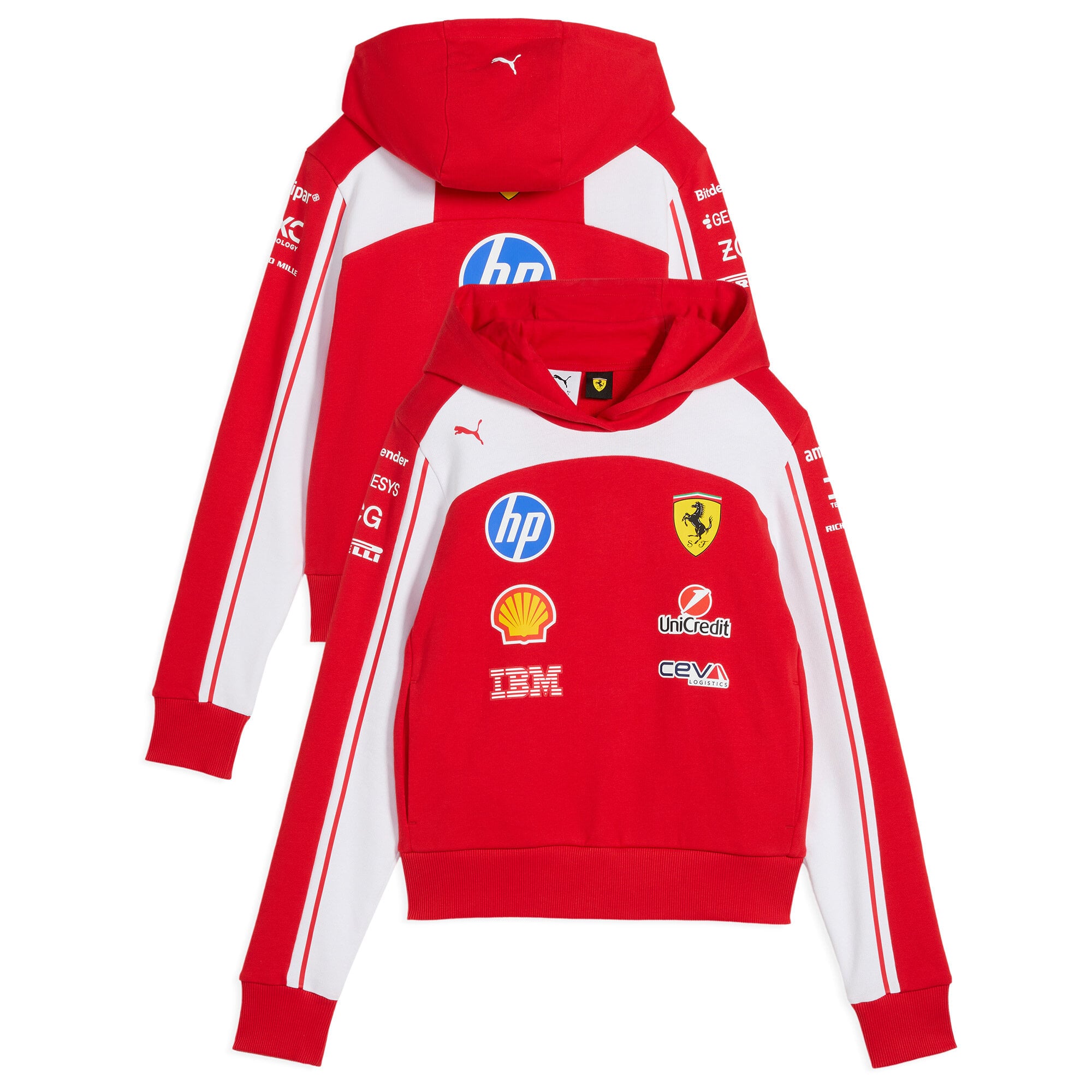 Scuderia Ferrari 2026 Team Kapuzenpullover – Damen