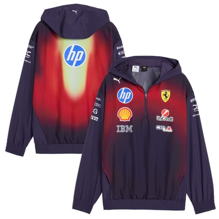 Scuderia Ferrari Team Special Edition Shanghai GP Hoodie - Plum
