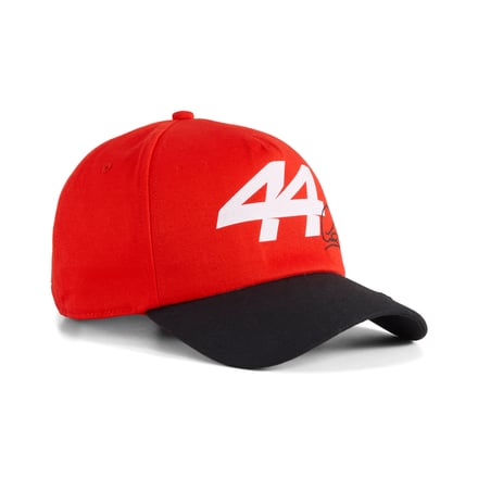 Scuderia Ferrari Lewis Hamilton Graphic Baseball Cap - Red - Unisex