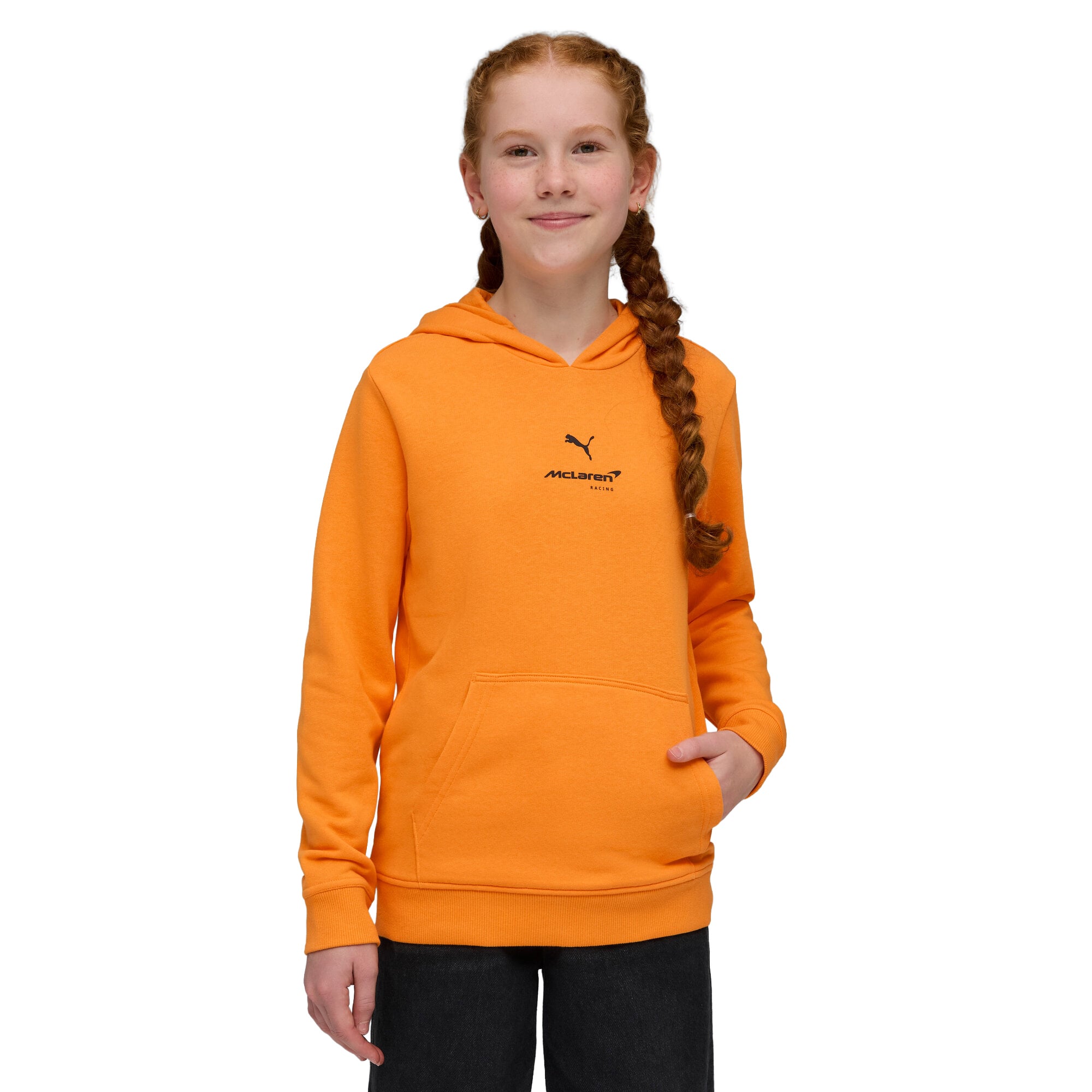 McLaren Essential Hoodie – Papaya – Kinder