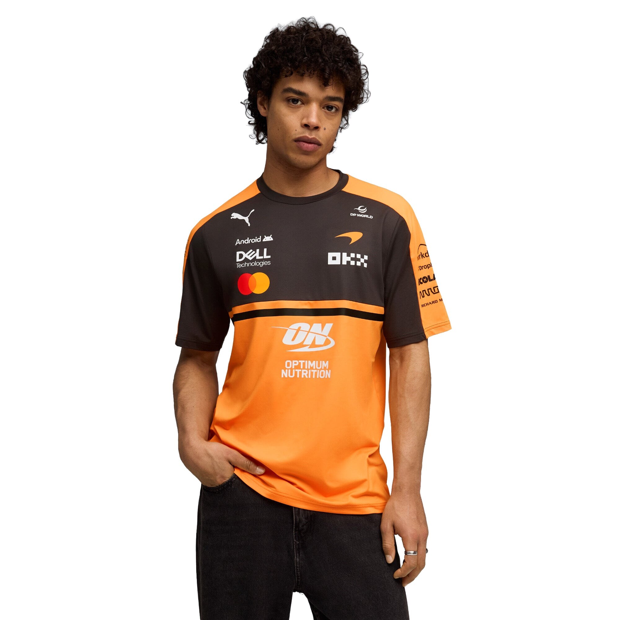 McLaren 2026 Team Set Up T-Shirt - Papaya