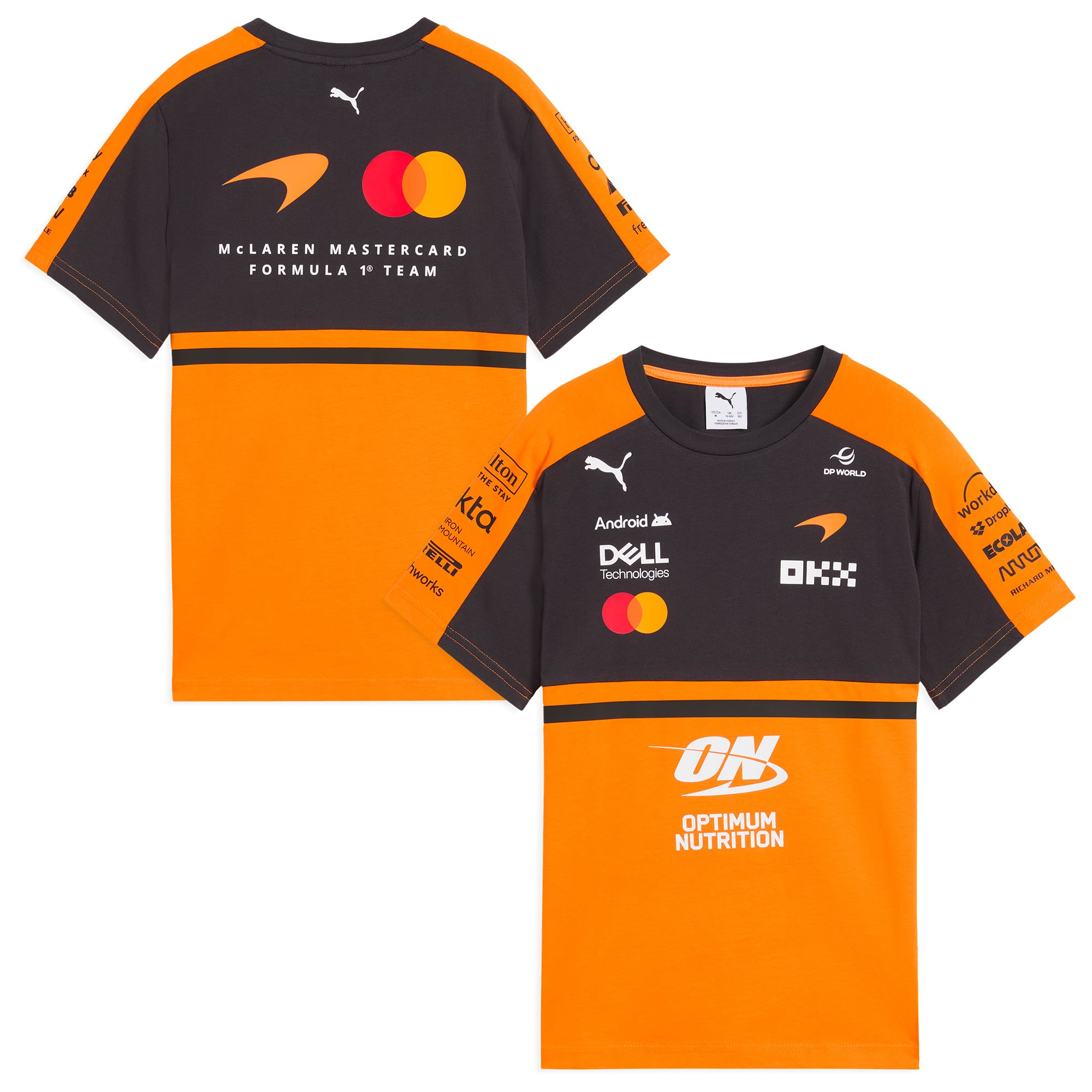 Camiseta McLaren 2026 Team Set Up - Papaya - Niños