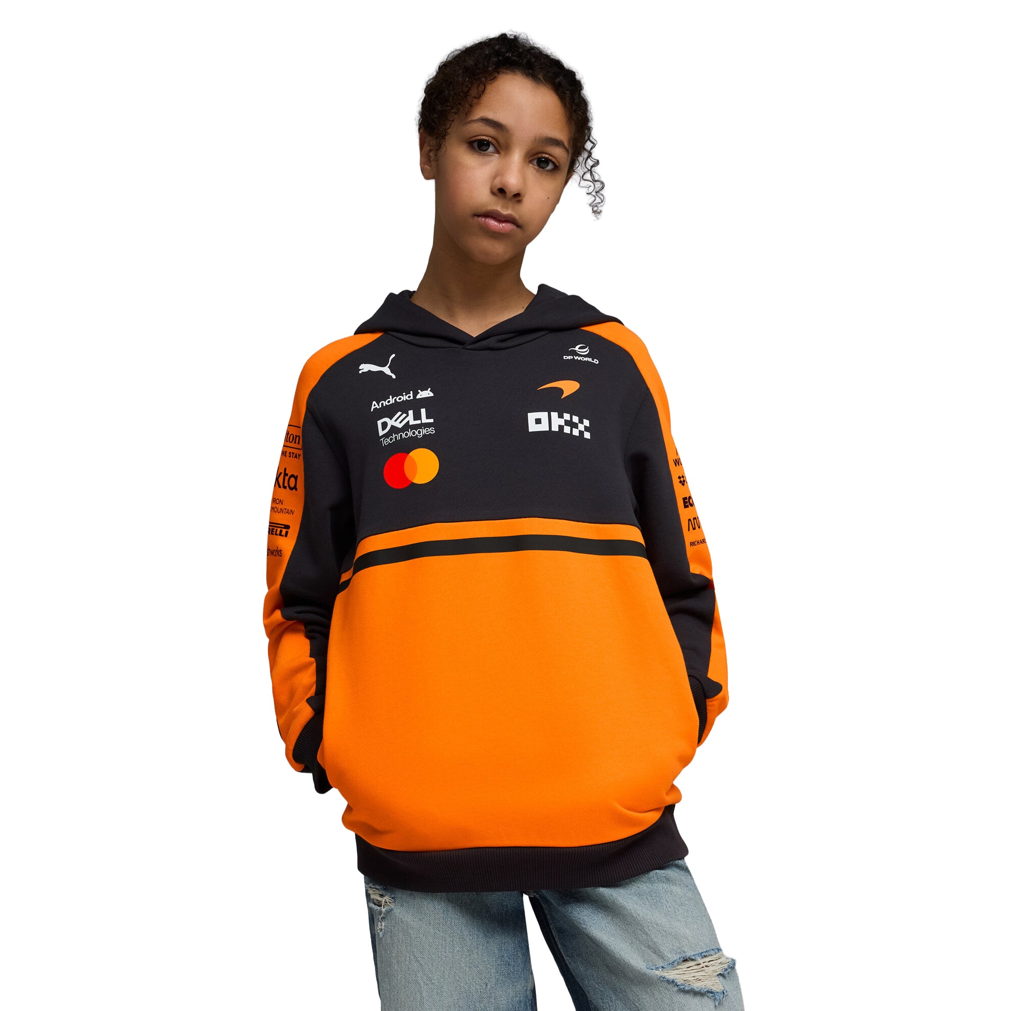 McLaren 2026 Team Kapuzenpullover – Kinder