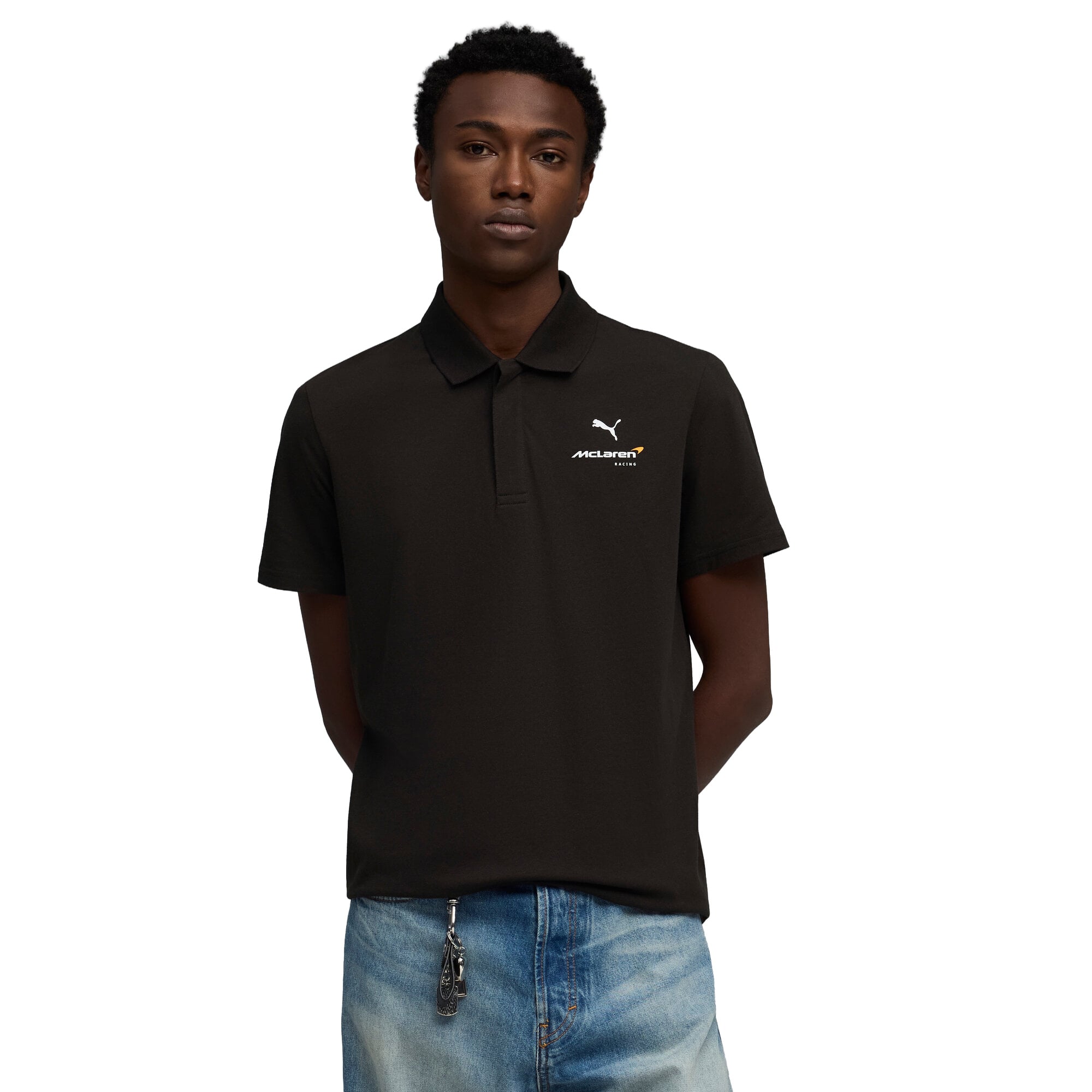 McLaren Small Logo Polo - Black
