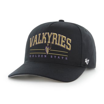Men's '47 Eclipse Black Golden State Valkyries Roscoe Hitch Adjustable Hat