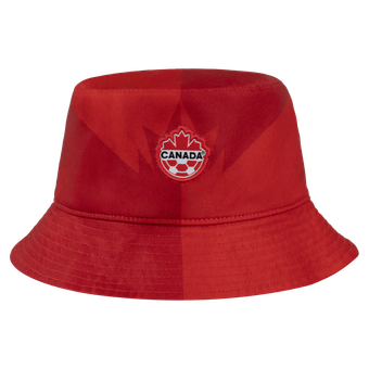 Men's Nike Red Canada Soccer Reversible Bucket Hat