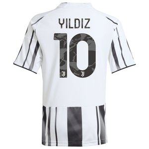Maillot Domicile Juventus adidas 25/26 - Enfant avec flocage Yildiz 10, vue 4
