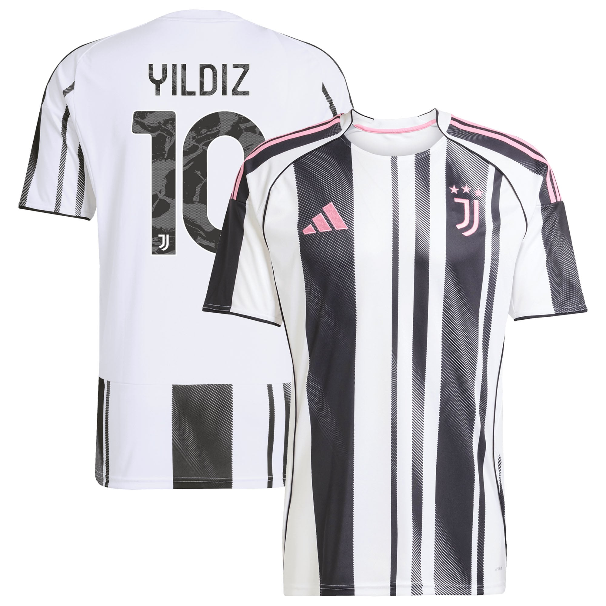 Maillot Domicile Juventus adidas 25/26 avec flocage Yildiz 10