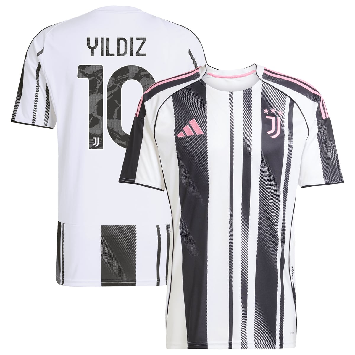 Maillot Domicile Juventus adidas 25/26 avec flocage Yildiz 10