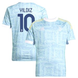 Maillot Extérieur Juventus adidas 25/26 - Enfant avec flocage Yildiz 10, vue 1