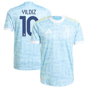 Maillot Extérieur Authentic Juventus adidas 25/26 avec flocage Yildiz 10, vue 1