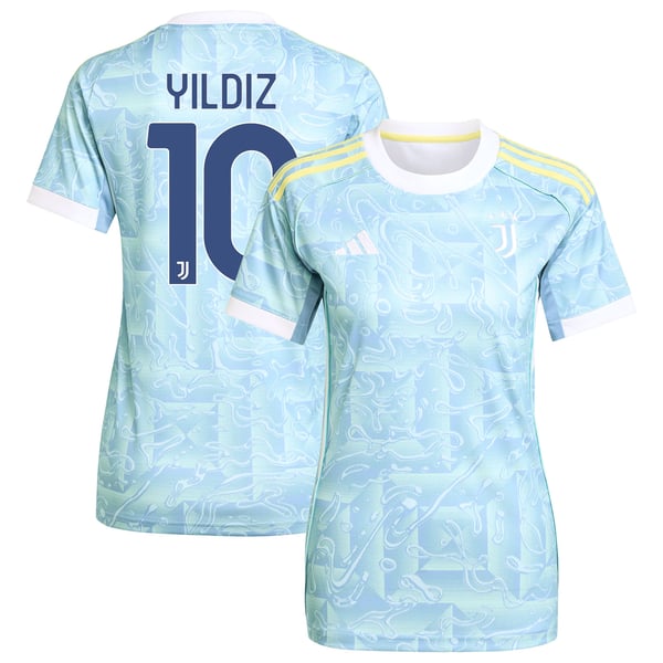 Maillot Extérieur Juventus adidas 25/26 - Femme avec flocage Yildiz 10