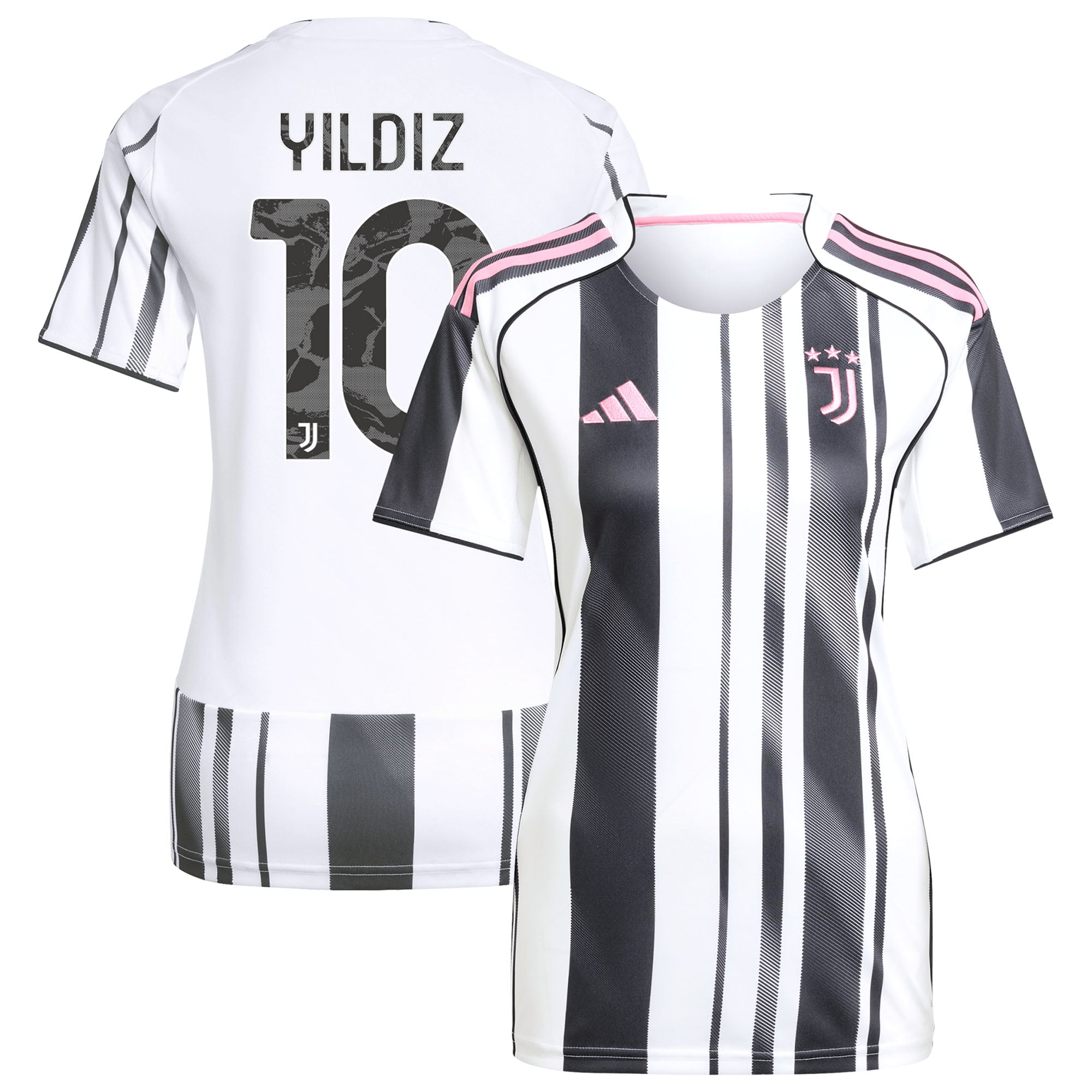 Maillot Domicile Juventus adidas 25/26 - Femme avec flocage Yildiz 10