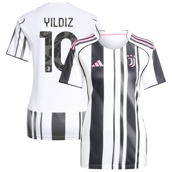 Maillot Domicile Juventus adidas 25/26 - Femme avec flocage Yildiz 10