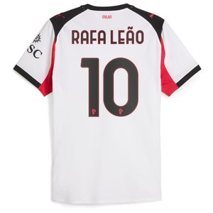 Maillot AC Milan PUMA Extérieur Authentic 25/26 avec flocage Rafa Leão 10, vue 4