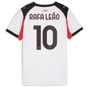 Maillot AC Milan PUMA Extérieur 25/26 - Enfant avec flocage Rafa Leão 10, vue 4
