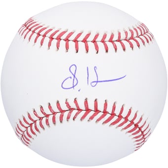 Steven Kwan Cleveland Guardians Autographed Baseball