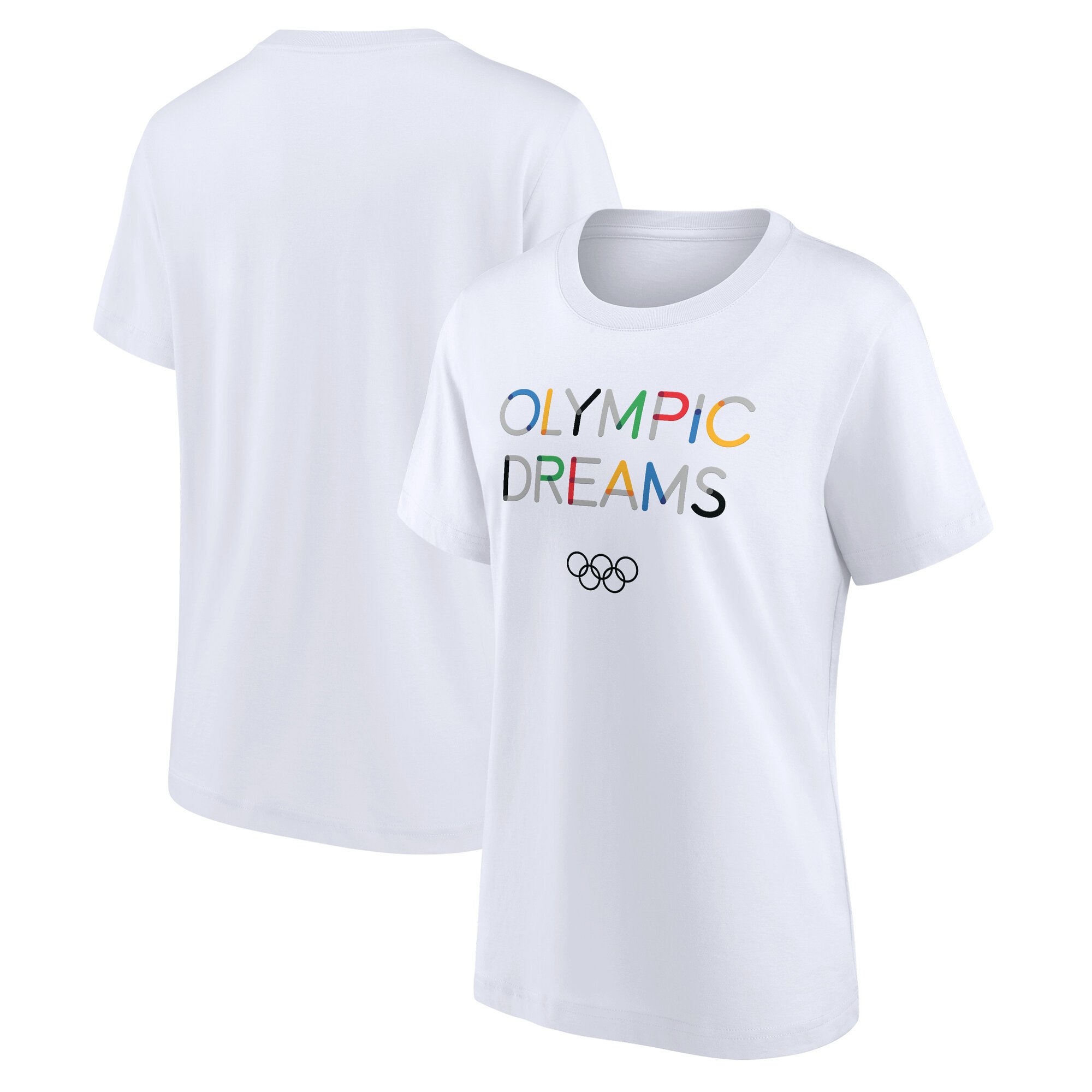 Maglietta The Olympic Collection Dreams - Bianco - Donna