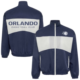 Unisex Sportiqe  Blue Orlando Magic Athletic Club Collection Senna Premium Lightweight Full-Zip Jacket
