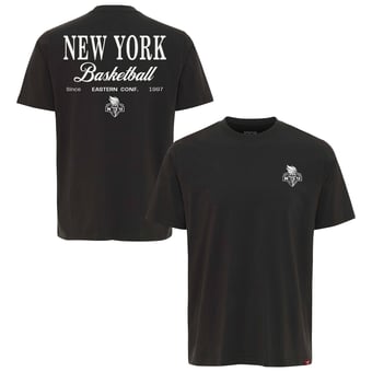 Unisex Sportiqe Anthracite New York Liberty Athletic Club Collection Duke Relaxed Fit Premium T-Shirt