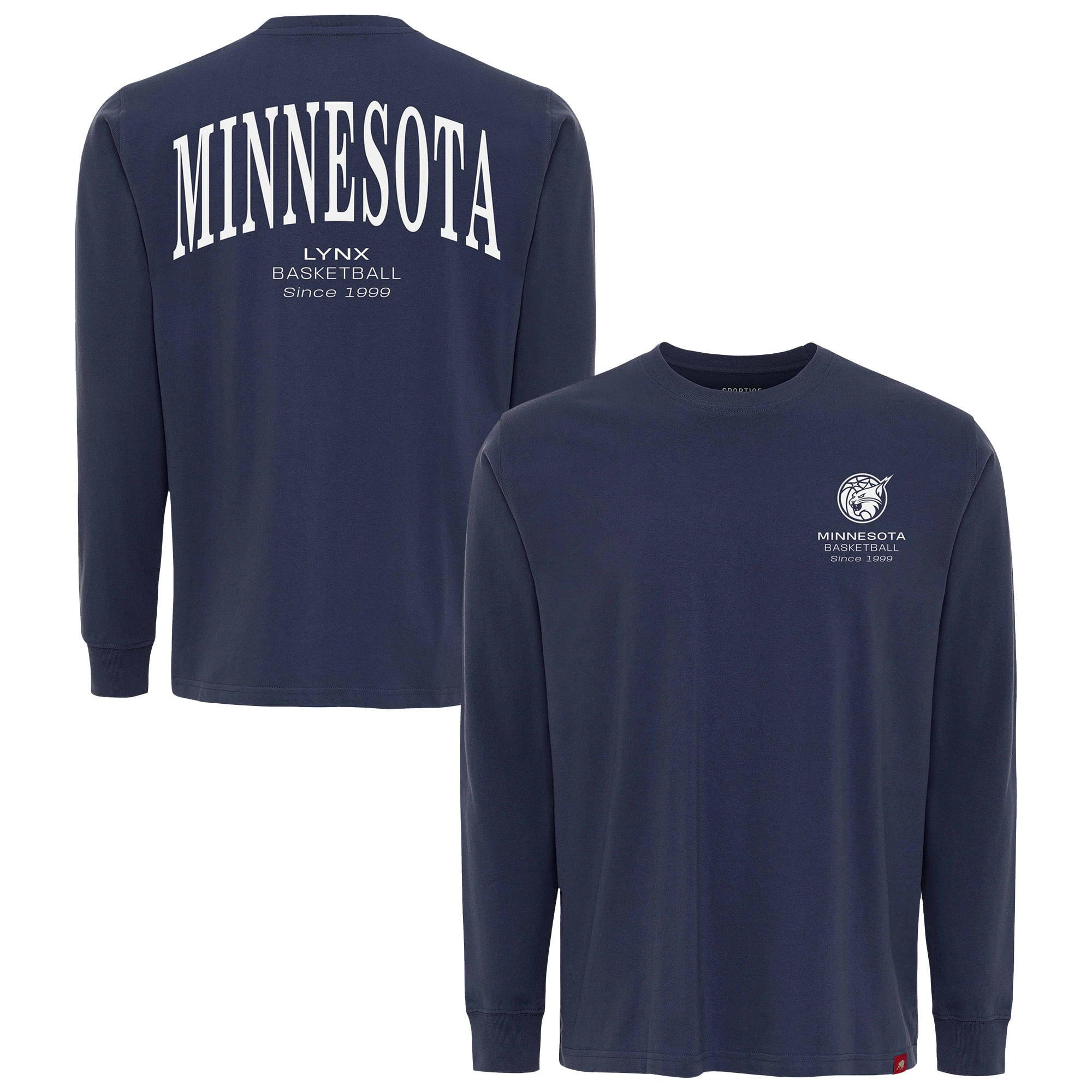 Unisex Sportiqe Blue Minnesota Lynx Athletic Club Collection Sherwood Relaxed Fit Premium Long-Sleeve T-Shirt
