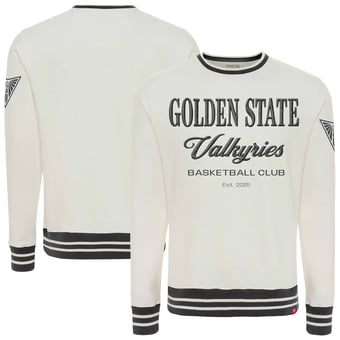 Unisex Sportiqe Cream Golden State Valkyries Athletic Club Collection French Terry Crew Sweatshirt