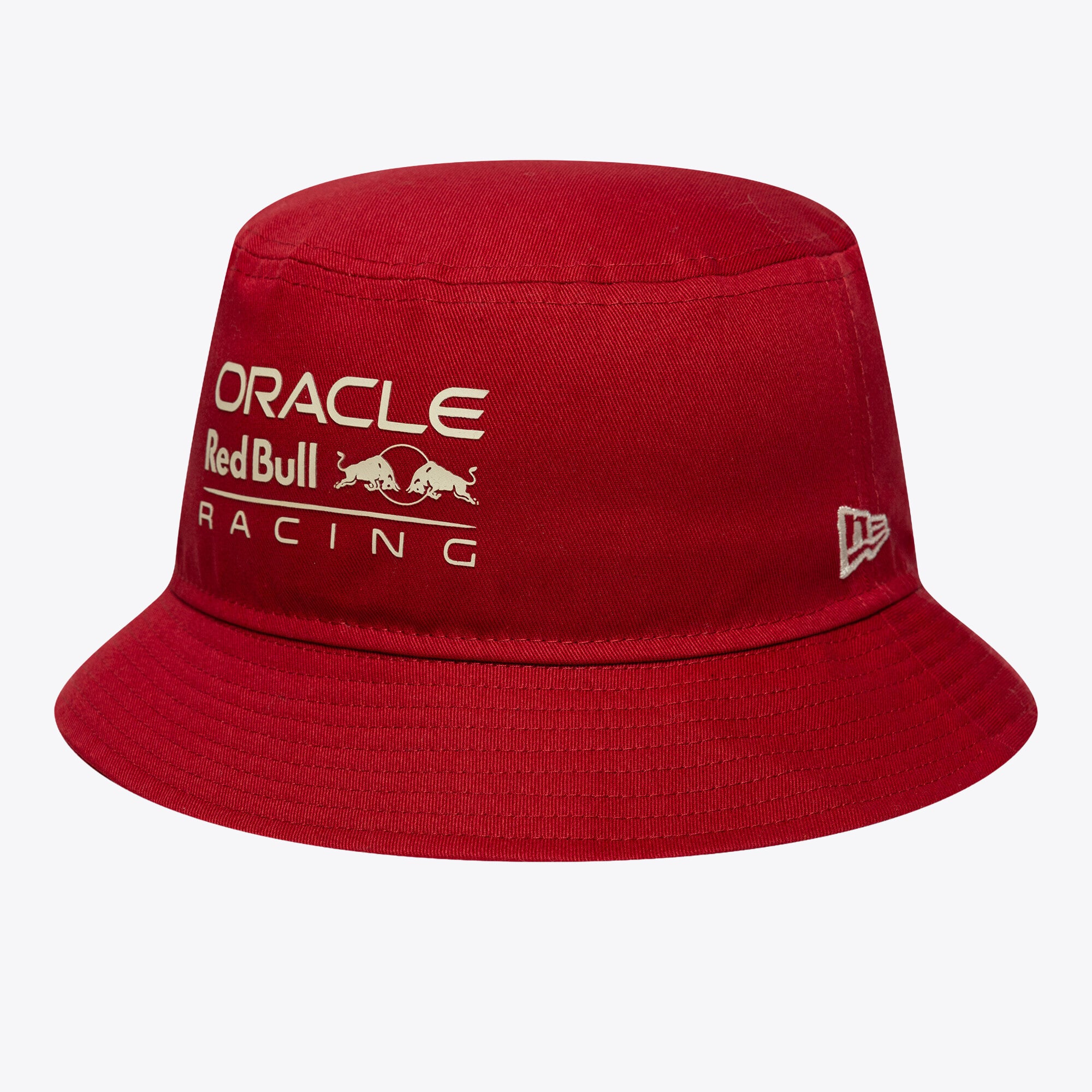 Oracle Red Bull Racing New Era Saison-Bucket-Hat (kariert) – Rot – Unisex