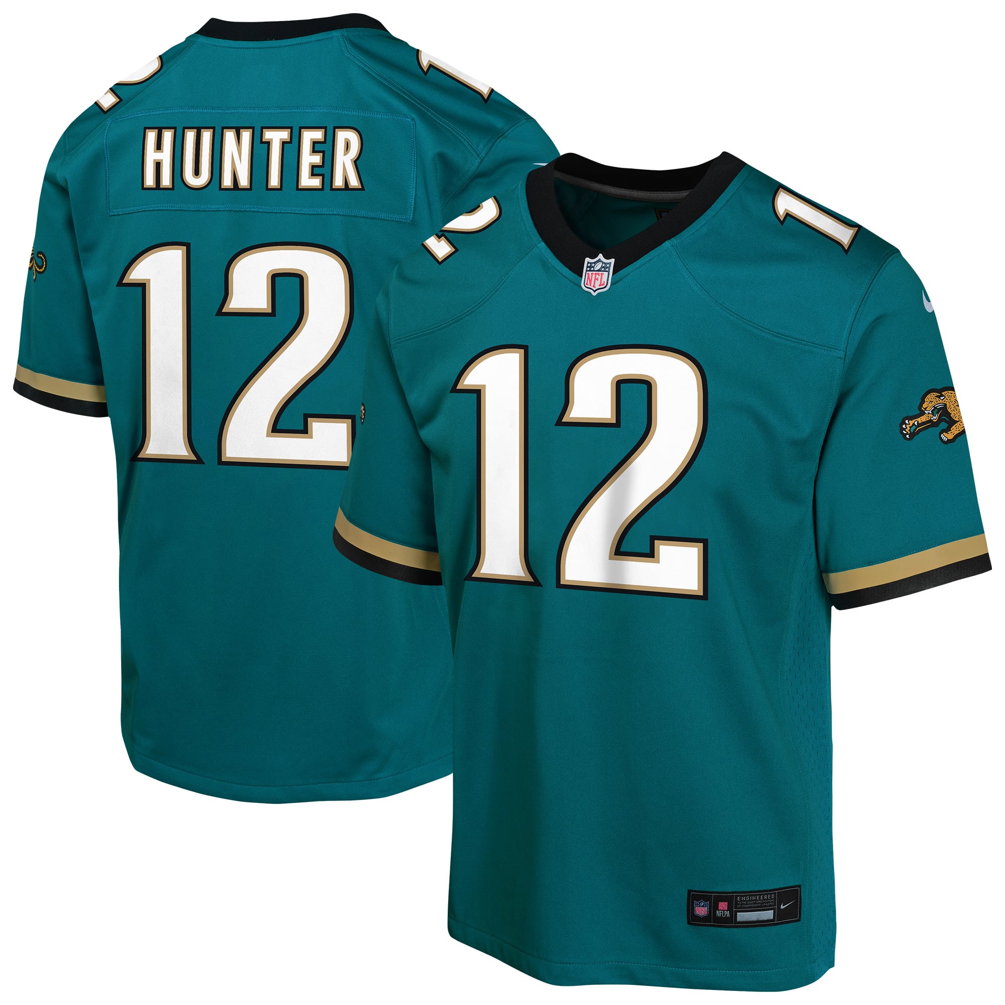 Youth Nike Travis Hunter Teal Jacksonville Jaguars Alternate Game Jersey Youth Nike Travis Hunter Teal Jacksonville Jaguars Alternate Game Jersey