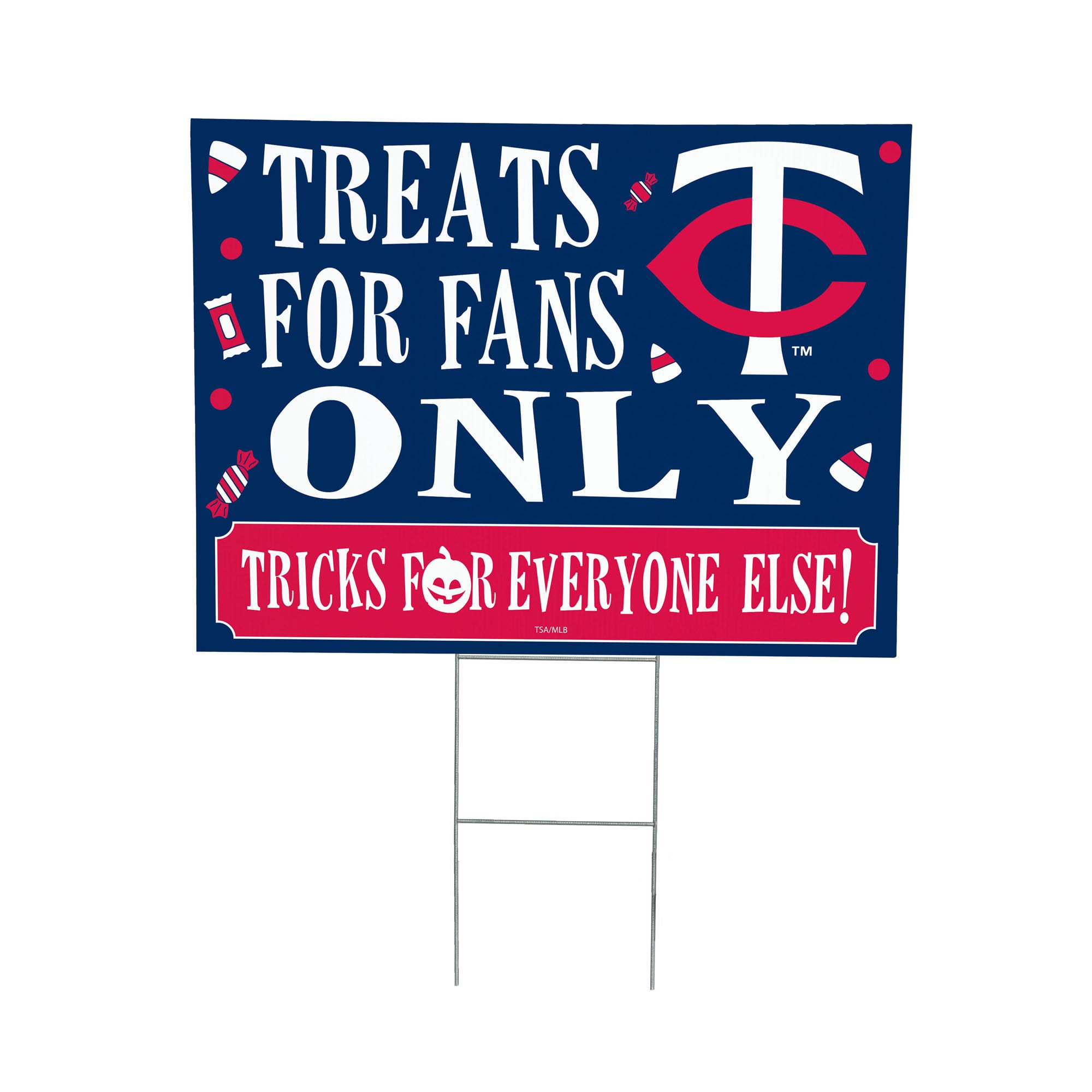 Minnesota Twins 18" x 24" Halloween Treats Outdoor Yard Sign