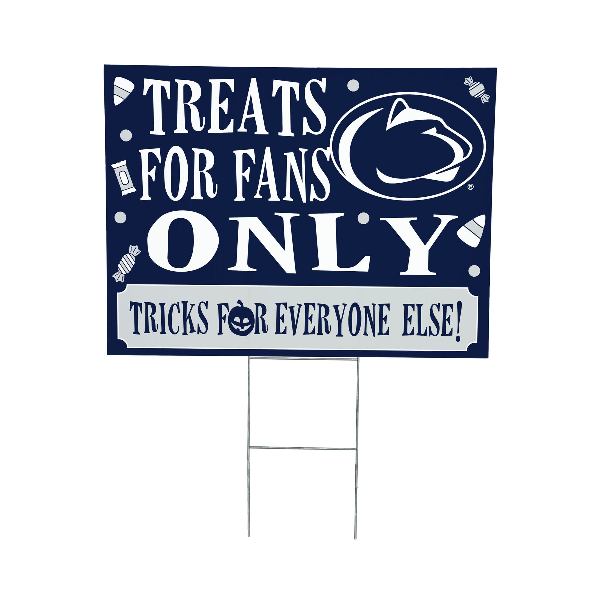 Penn State Nittany Lions 18" x 24" Halloween Treats Outdoor Yard Sign